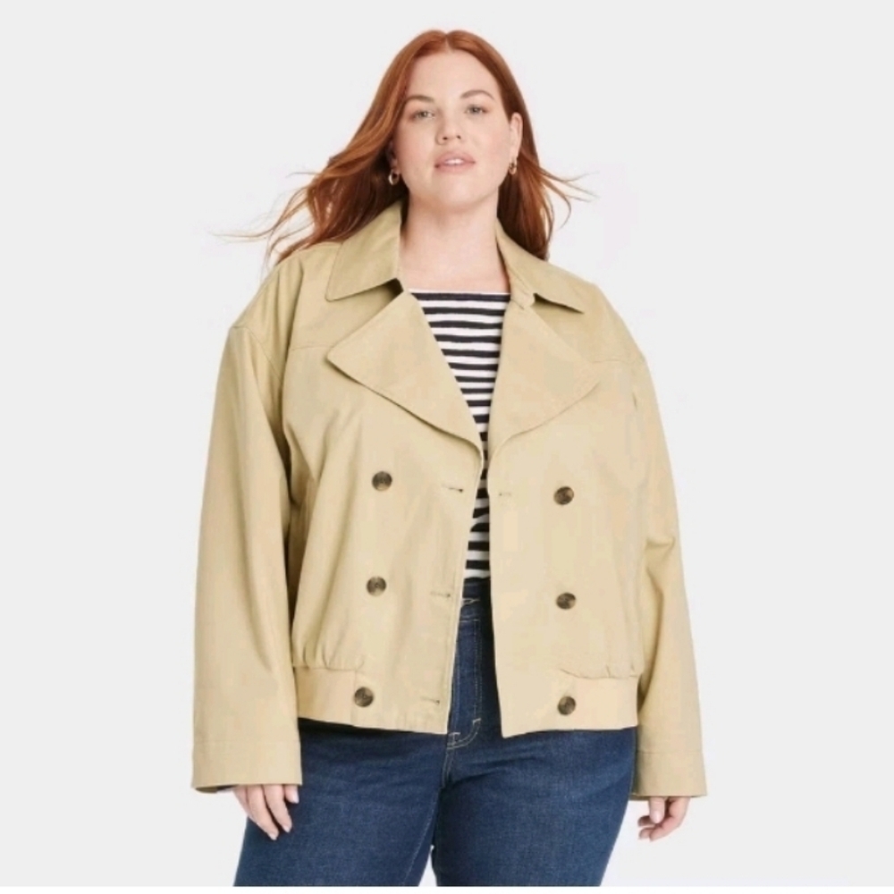 Universal Thread Women's Long Sleeve Trench Coat